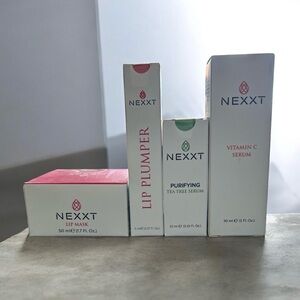 NEXXT Skincare Set with Lip Mask and Serums